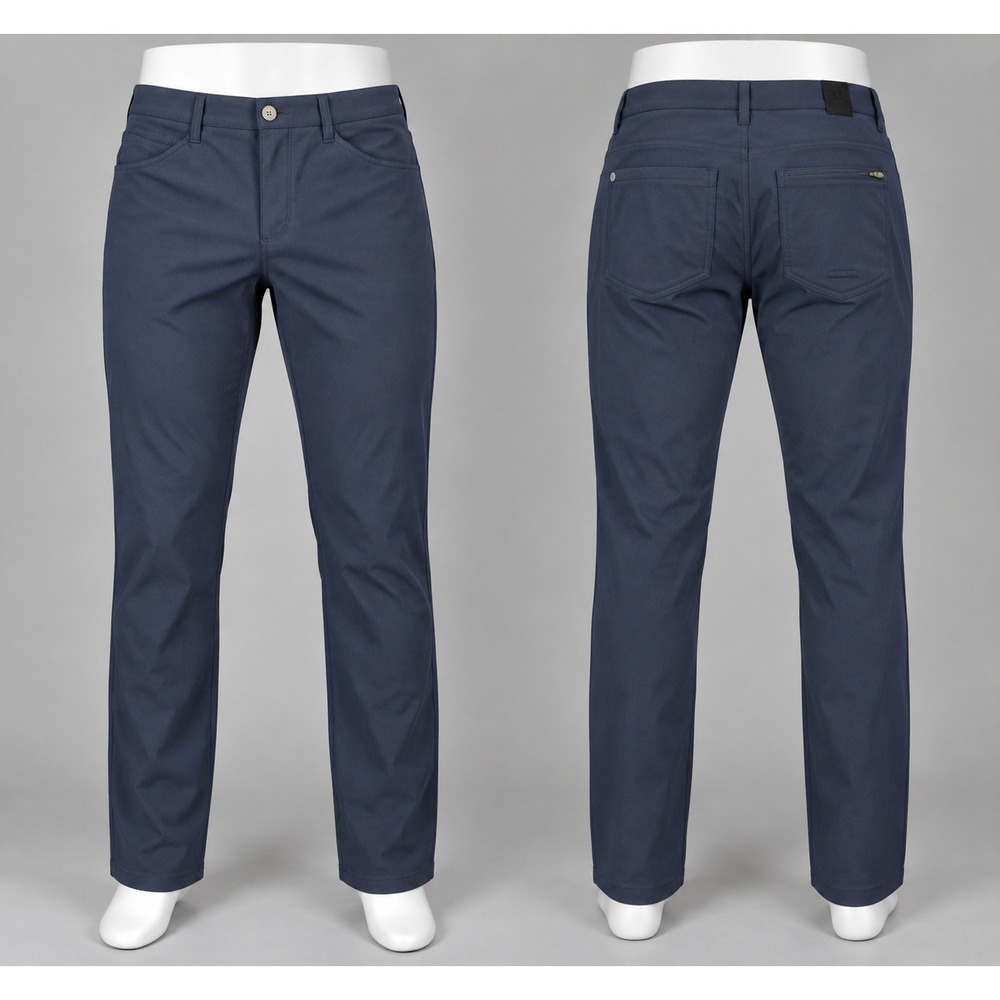 Vuori Meta Pants Mens 34 Navy Blue Excellent Performance Technical Stretch Chino